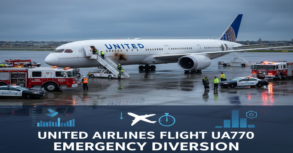 United Airlines Flight UA770 Emergency Diversion: A Deep Dive into ...