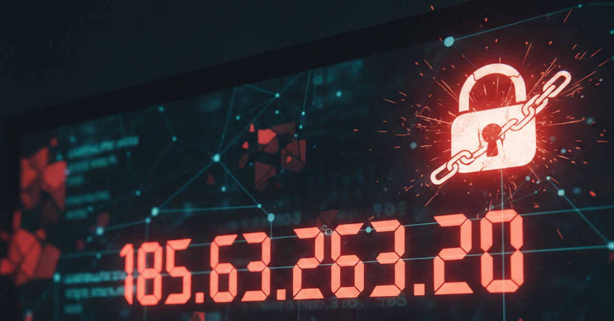 185.63.263.20: Suspicious IP and Cybersecurity Risks