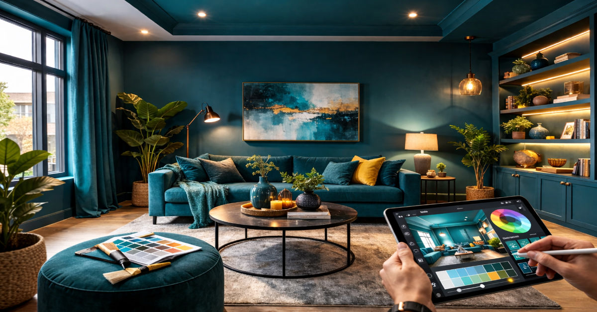 Color Drenching Guide for Modern Interiors