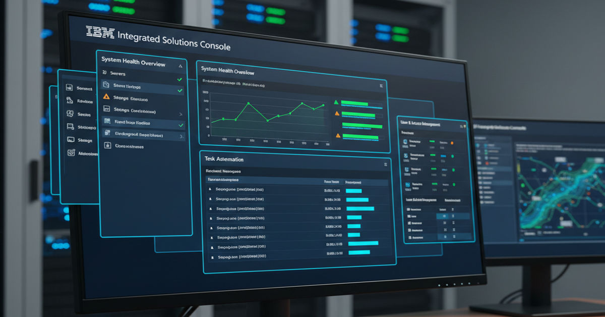 Ibm Integrated Management Module IBM Integrated Solutions Console Overview | ISC Portal