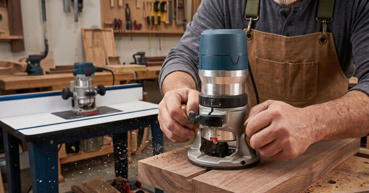 Fixed Base Router Guide for Precision Woodworking