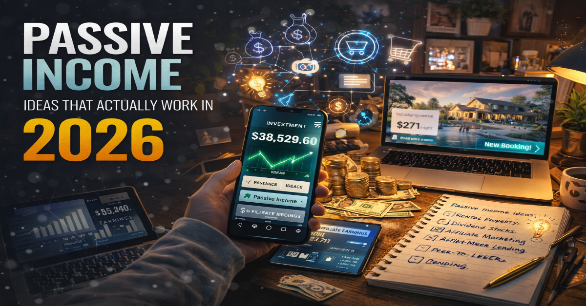Passive Income Ideas That Actually Work in 2026